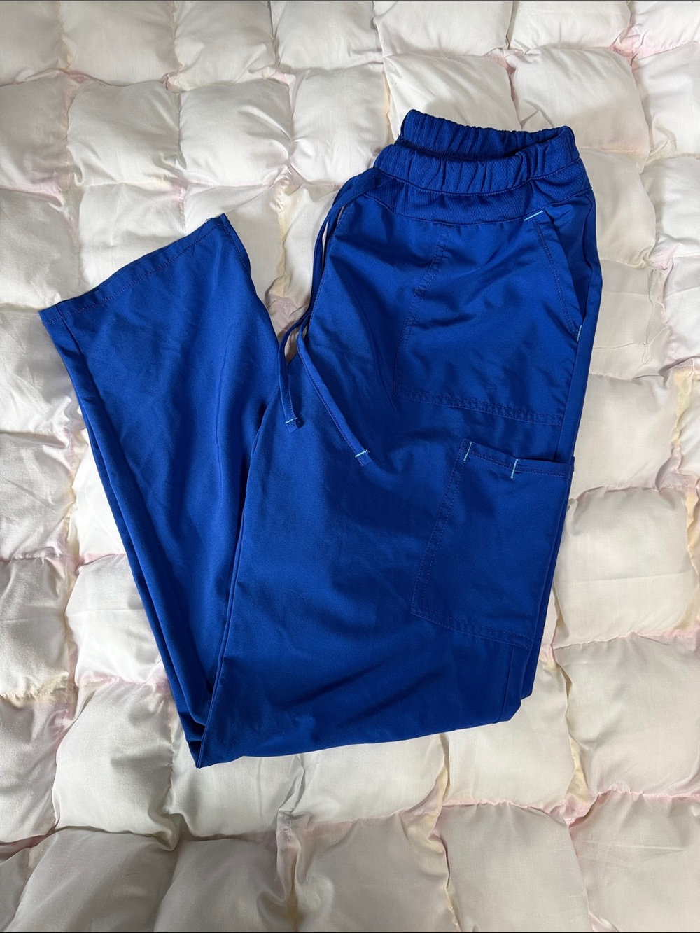 Scrubstar Royal Blue Elastic Waist Scrub Joggers